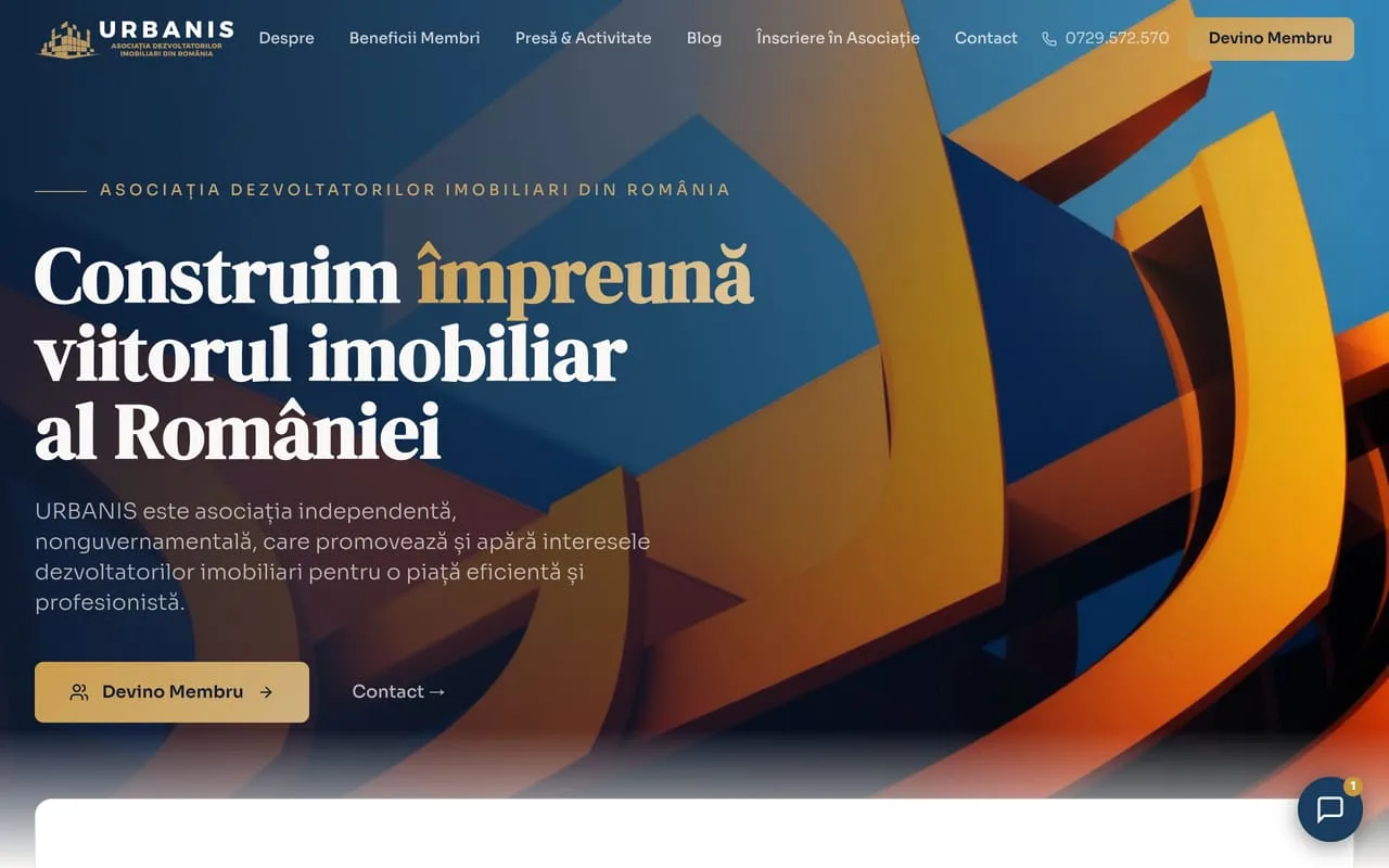 ADIRU — Dezvoltare web