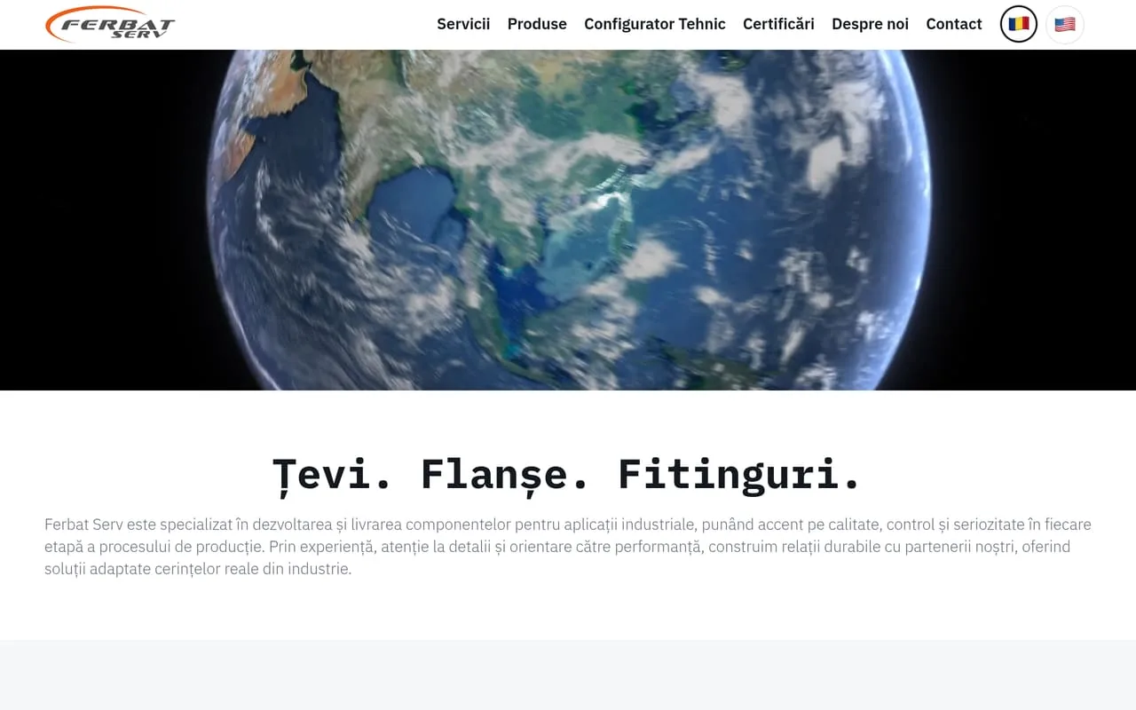FERBAT SERV — Dezvoltare web
