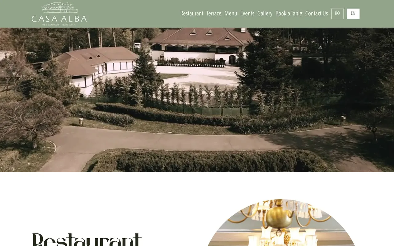 Casa Albă Băneasa — Dezvoltare web